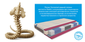 Ортопедический матрас Health L 80x200 (дисконт)
